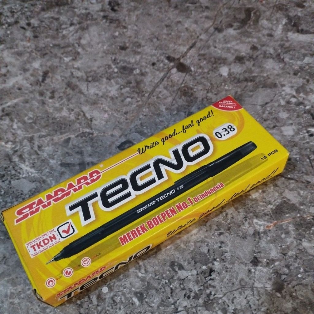 

BOLPEN STANDARD TECNO 0.38 || PULPEN
