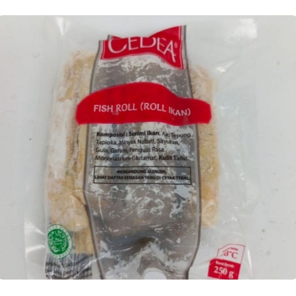 

Cedea Fish Roll 250g Olahan Ikan Siap Masak