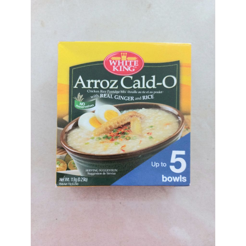 

white king bubur ayam instant Philipina (READY)