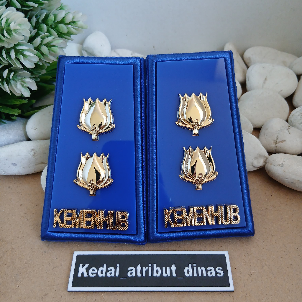 Pangkat pdh kemenhub 4A kain akrilik / Pangkat kemenhub 4A kualitas premium