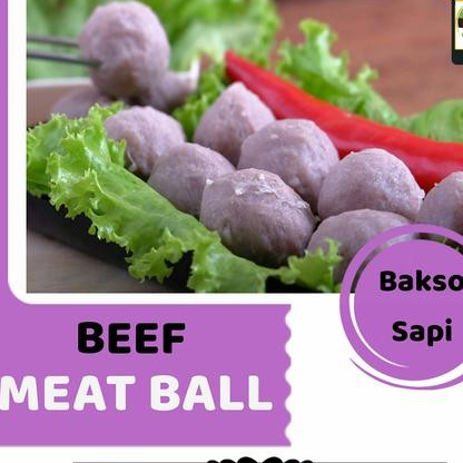 

Bakso sapi (beef meat ball) Aroma - 25 biji (250gr)
