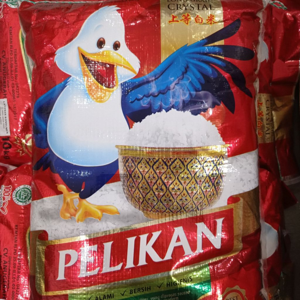 

Beras Pelikan 10kg