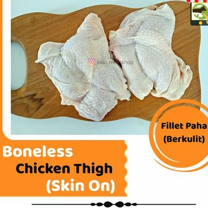 

Fillet Paha (Berkulit) / chicken thigh boneless (SKIN ON) - 500gr