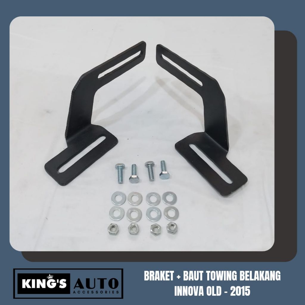 Braket Towing Belakang + Baut Dudukan Towing Belakang INNOVA OLD - 2015