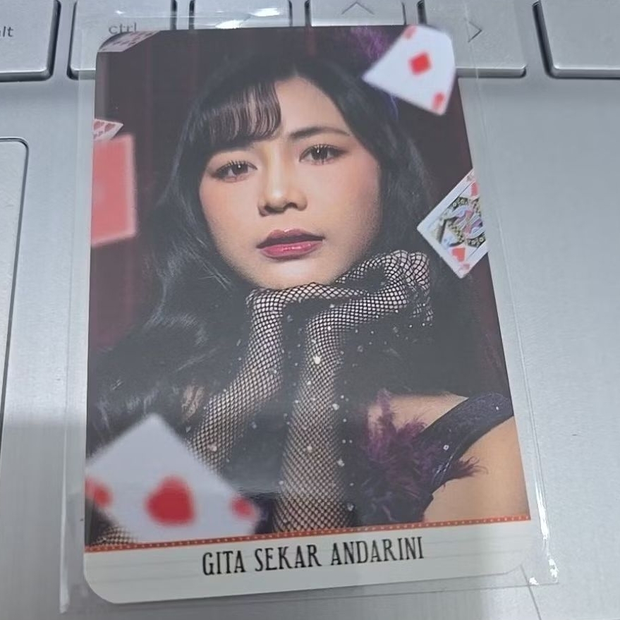 Photocard Gita JKT48 Raja Hati All in Tour