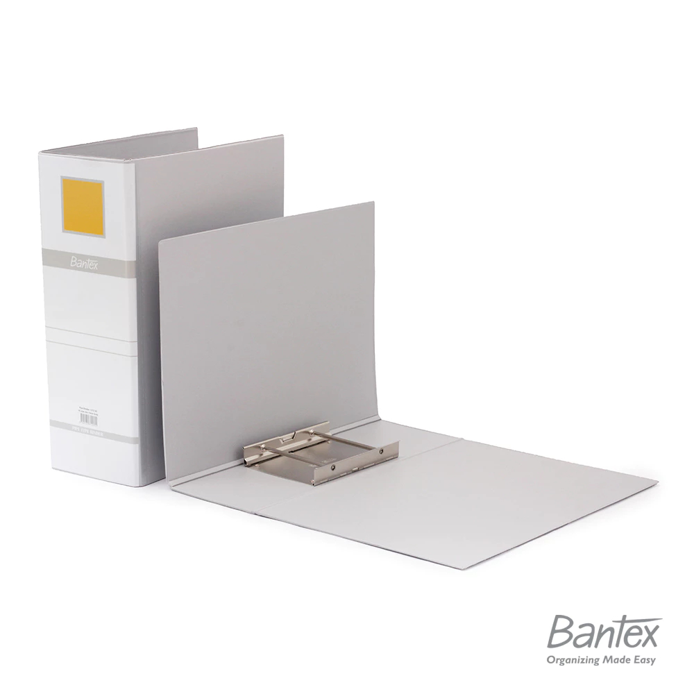 

Bantex Post Binder Folio F4 Pipe Binder 2 Ring 10cm Grey