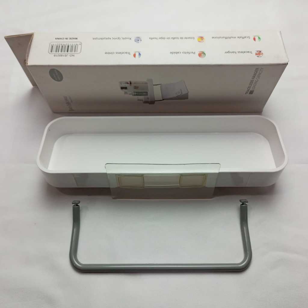 Rak Serbaguna Kamar Mandi JS-185019 rak sabun shampo rak kamar mandi rak holder serbaguna bagus kuat