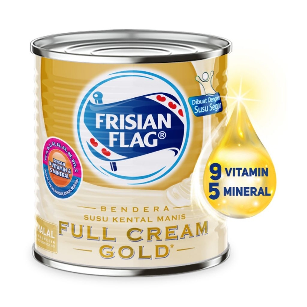 

Frisian Flag Kental Manis Full Cream Gold 370g