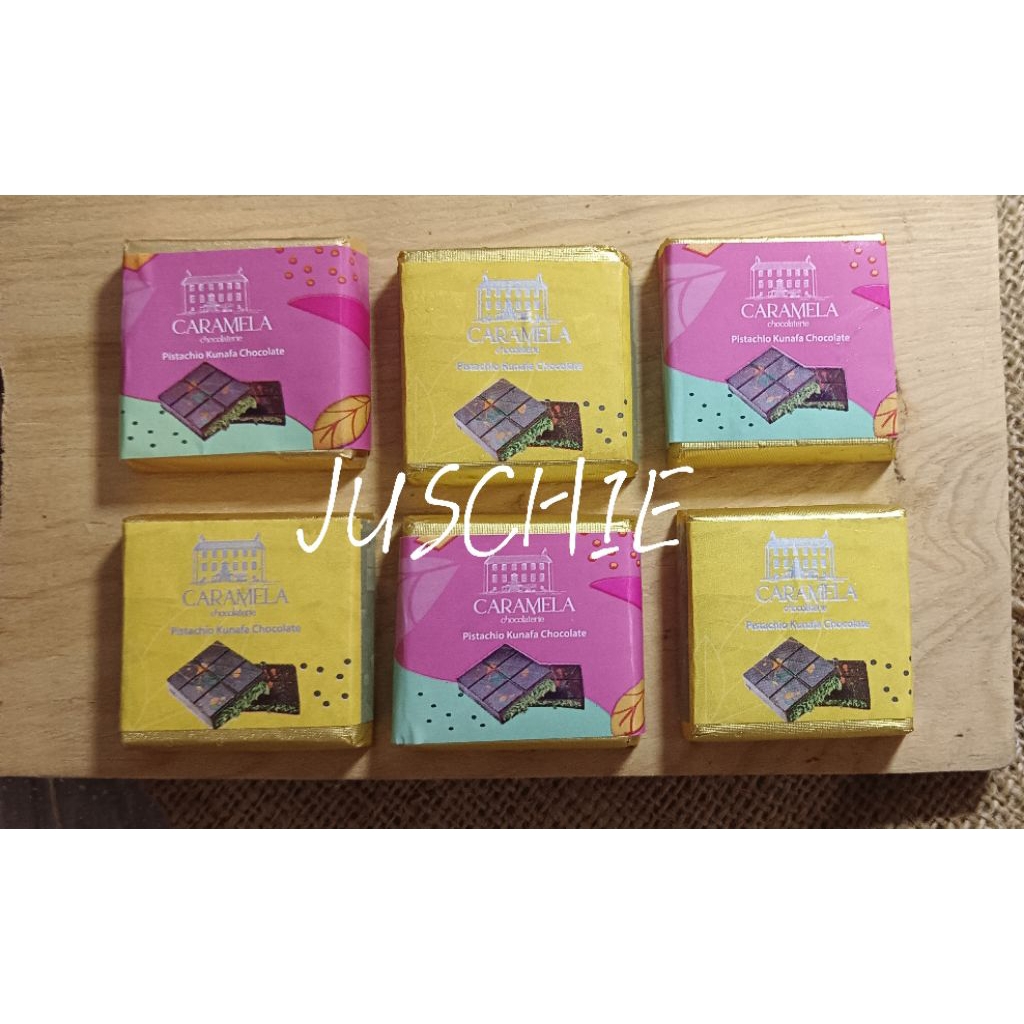 

Navi_Lezatoz Caramela Mini Coklat Dubai 1 Pcs Ori From Mekkah Chocolate Rasa Mangga Oleholehumrah