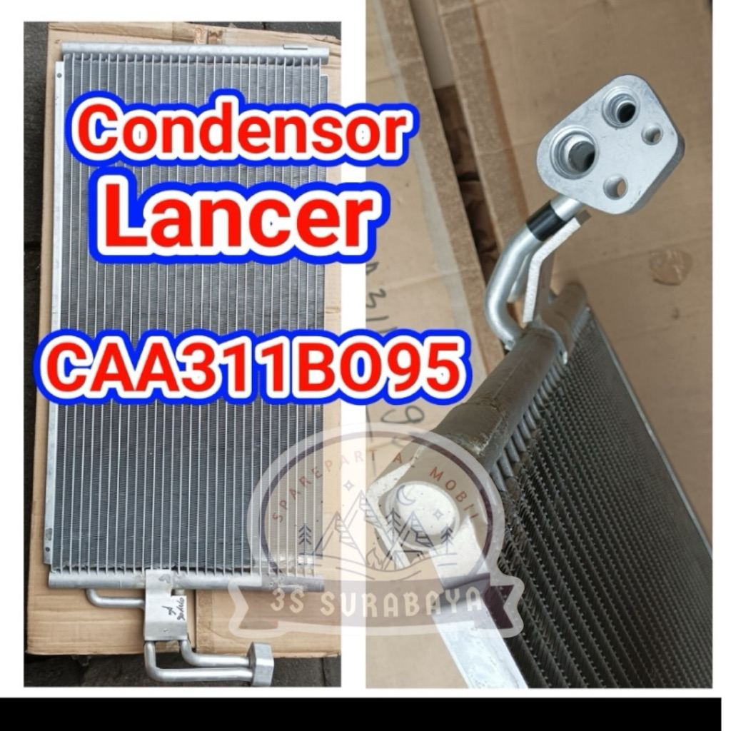 Kondensor Lancer Evo 3 Ac mobil Condensor Mitsubishi (Baru/New)