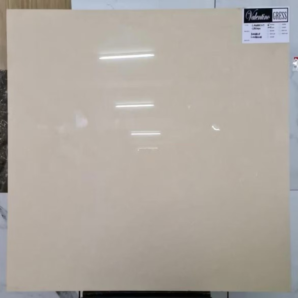 Granit 60x60 Valentino Gress Laurent Cream | Glossy/Double Loading
