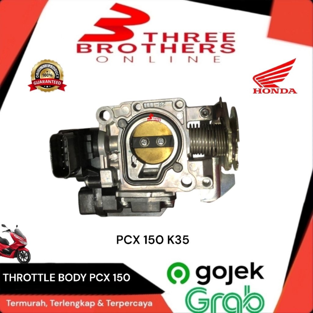 Throttle throtle body bodi Pcx 150 cbu k35 2014 2015 2016 2017 original
