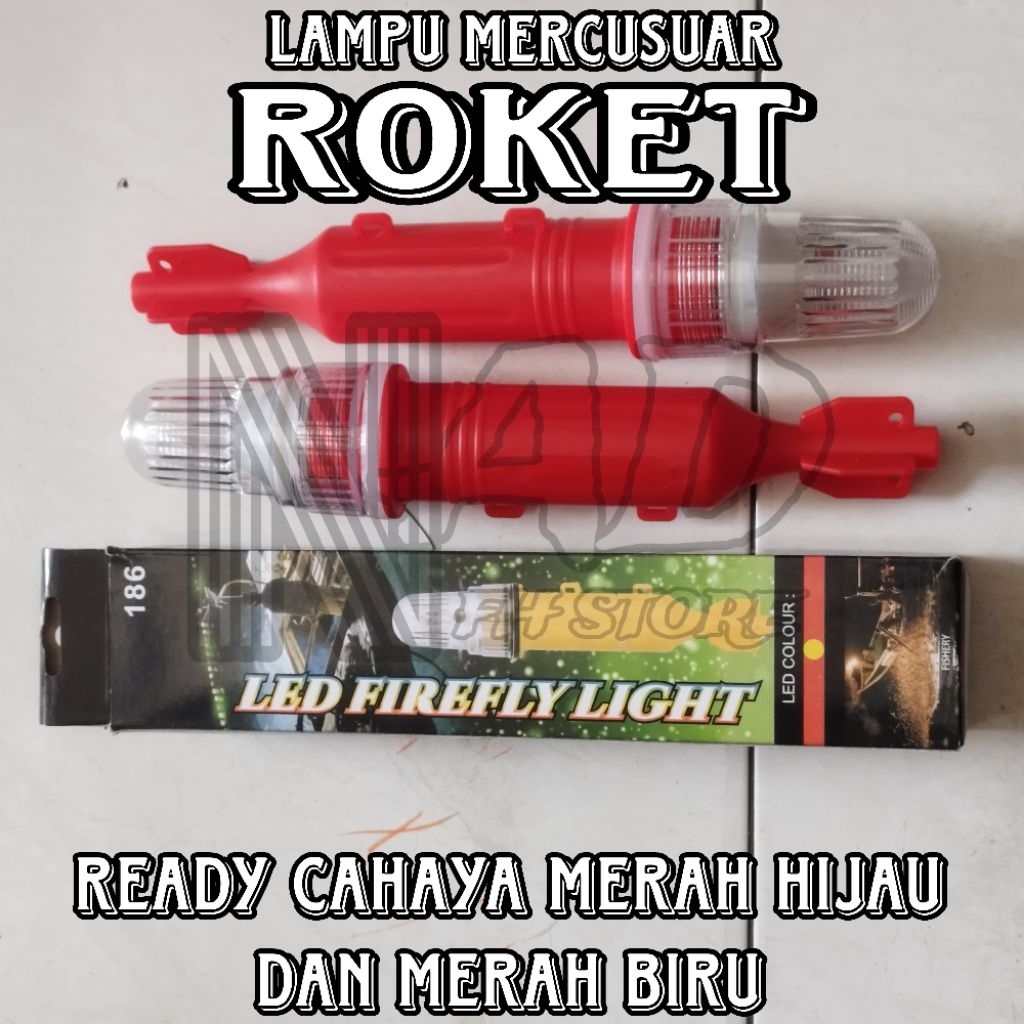 *Lampu Led Firefly Light / Lampu Mercusuar Mini Roket