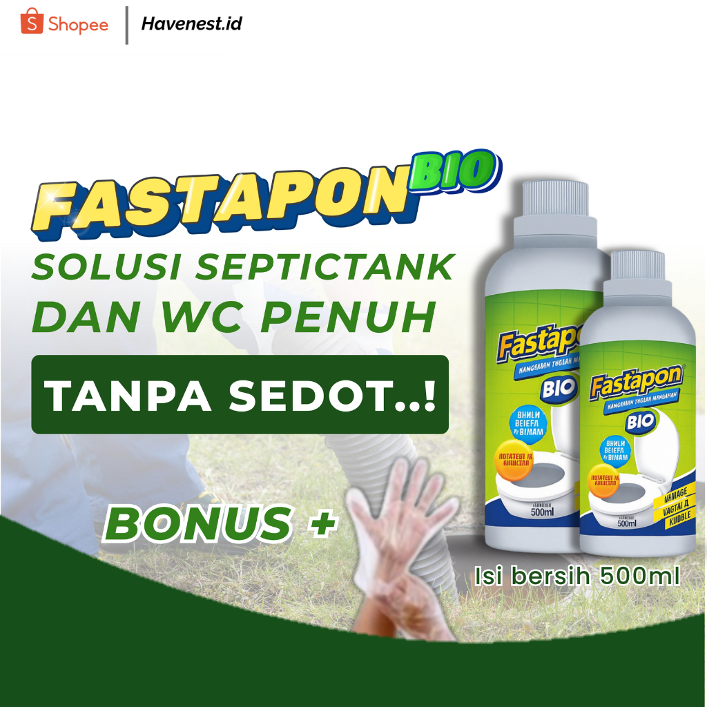 Fastapon Bio Cairan Penguras Wc Penuh Septitank Tanpa Sedot Wc