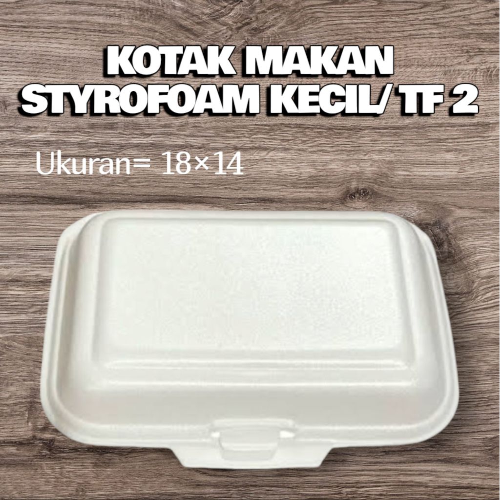 

KCS KOTAK MAKAN FOAM KECIL / TF 2