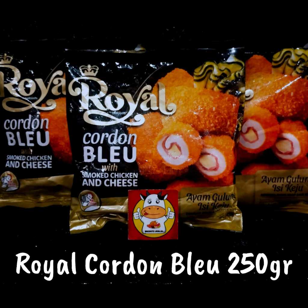 

BELFOOD ROYAL CORDON BLEU 250GR-FROZEN FOOD-BRONTZ JOGJA