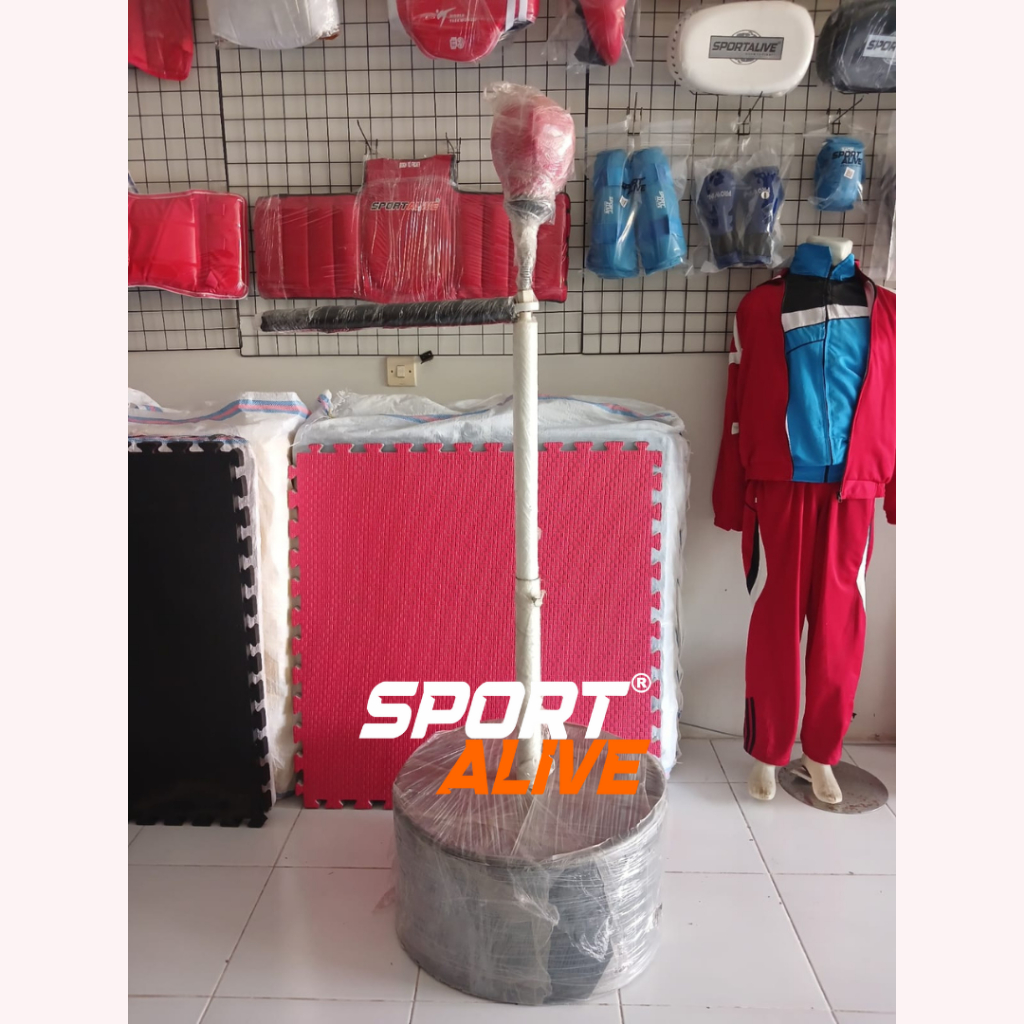 SPINNING BAR Boxing + SPEEDBALL Target Tinju Muay Thai SPARBAR Boxing SPORTALIVE Reflek Beladiri