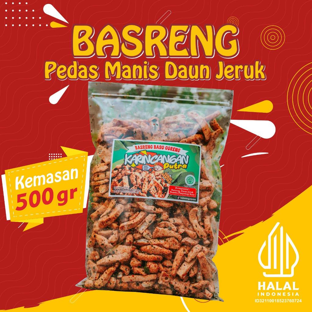 

Basreng pedas manis daun jeruk 500gr