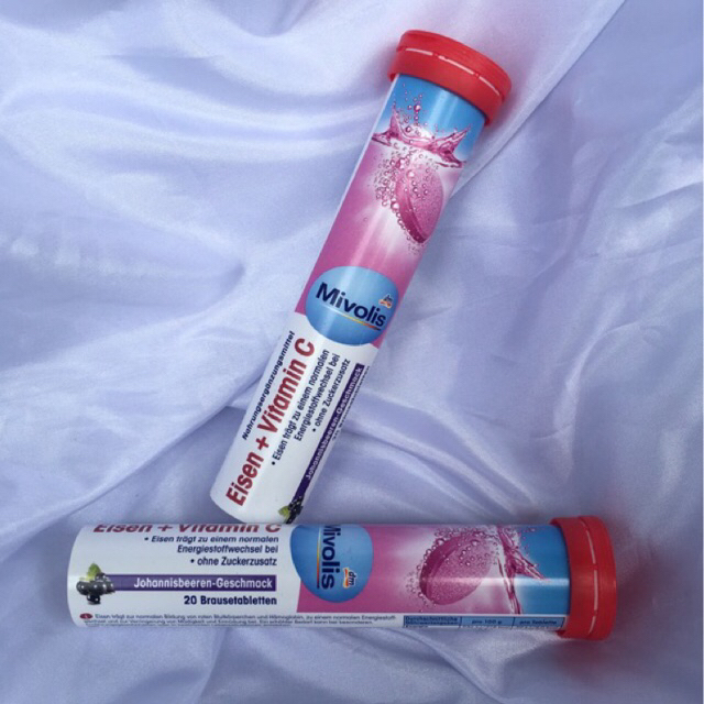 Mivolis dm Eisen + Vitamin C 82g 20 tablet