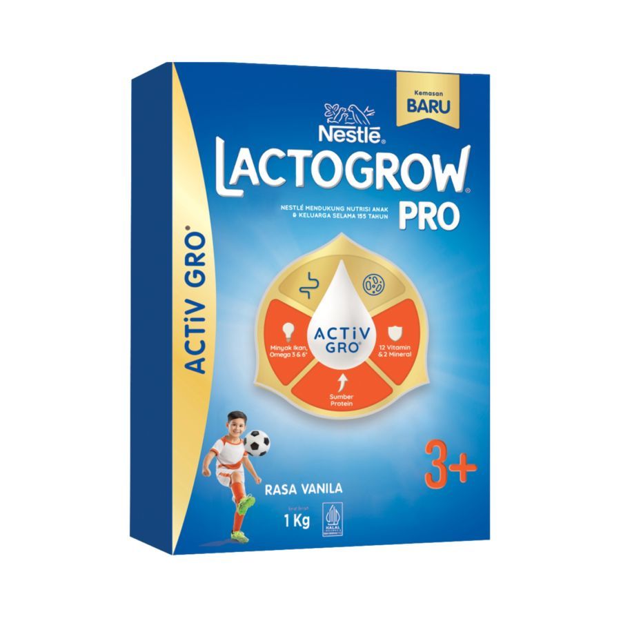 

LACTOGROW 3+ HAPPYNUTRI VANILA 1 KG 523043