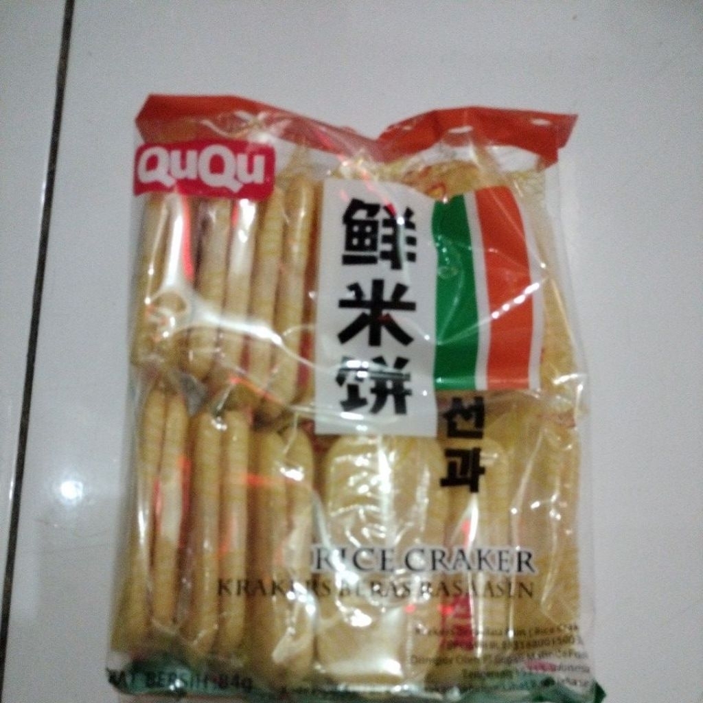 

ququ rice craker 84g