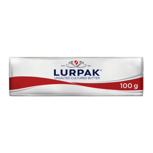 

LURPAK BUTTER UNSALTED KEMASAN 100 GRAM
