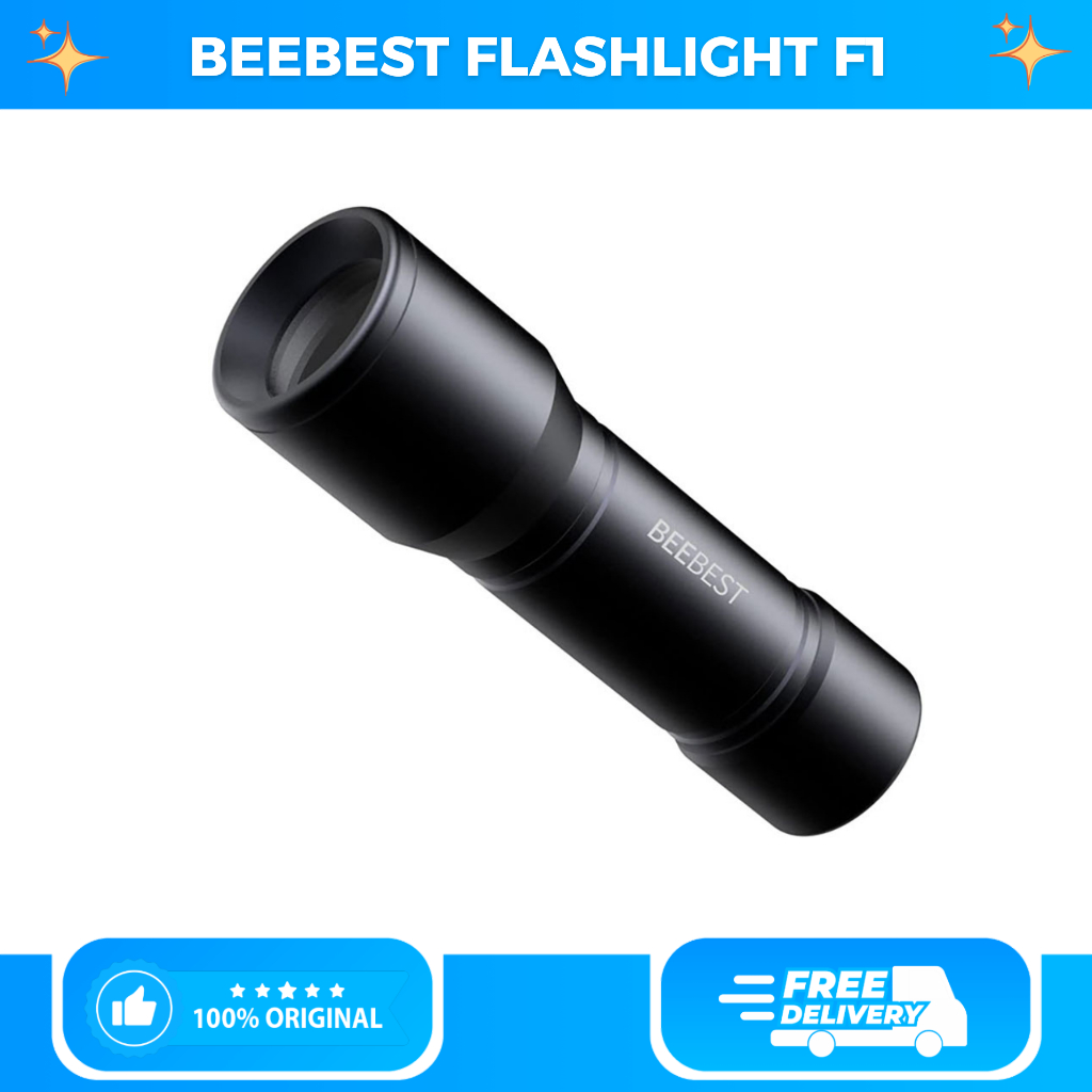 BEEBEST F1 / F8 / F10 Strong LED Flashlight Senter Waterproof