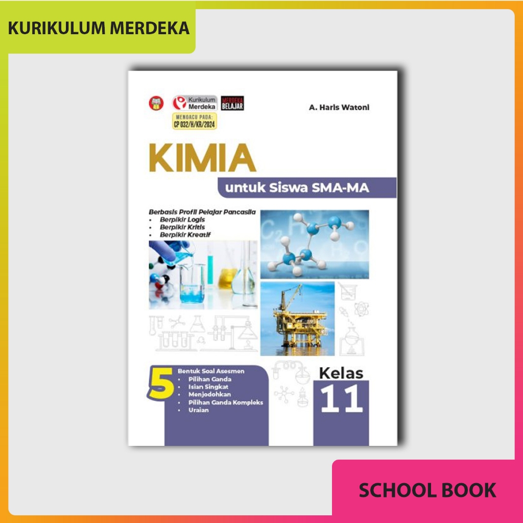 Buku Kimia Kurikulum Merdeka untuk Siswa SMA/MA Kelas 11 - Yrama Widya