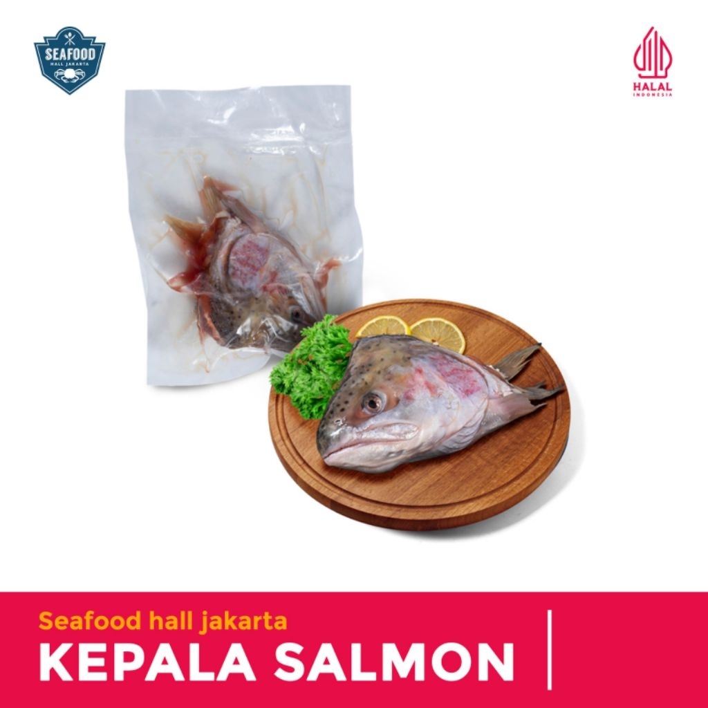 

Kepala Salmon Belah Bersih Siap Masak 1pcs