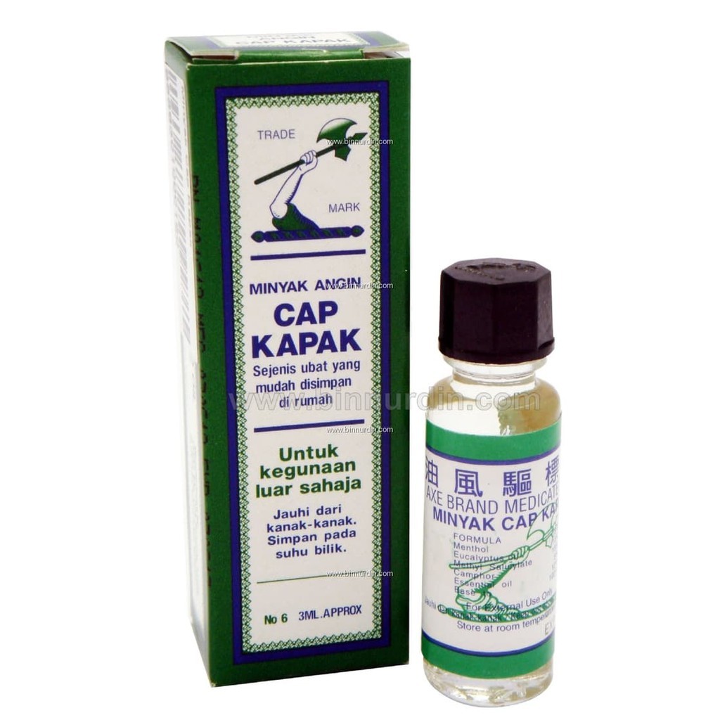 Kapak Minyak Angin Cap Kapak / Minyak Angin Cap Kapak 3ml