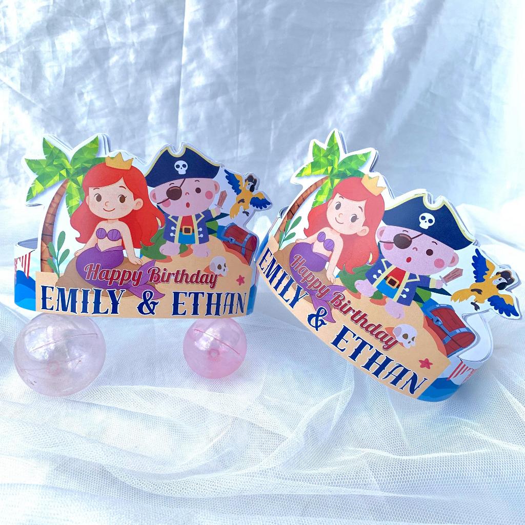 

Pirate Bajak Laut - Party Topi Ulang Tahun Anak / Hiasan Kepala Birthday Party