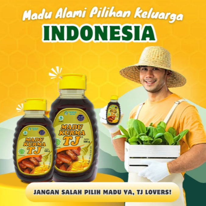 

Madu TJ Kurma 150 gr - Madu Tresnojoyo - Jaga Daya Tahan Tubuh