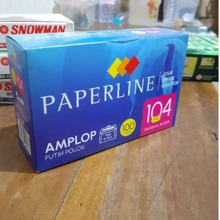 

(1 pack)Amplop Paperline 104 pake lem