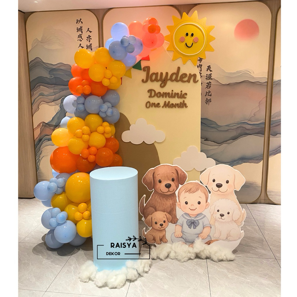 Dekorasi Balon Ulang tahun Anak + Jasa pasang