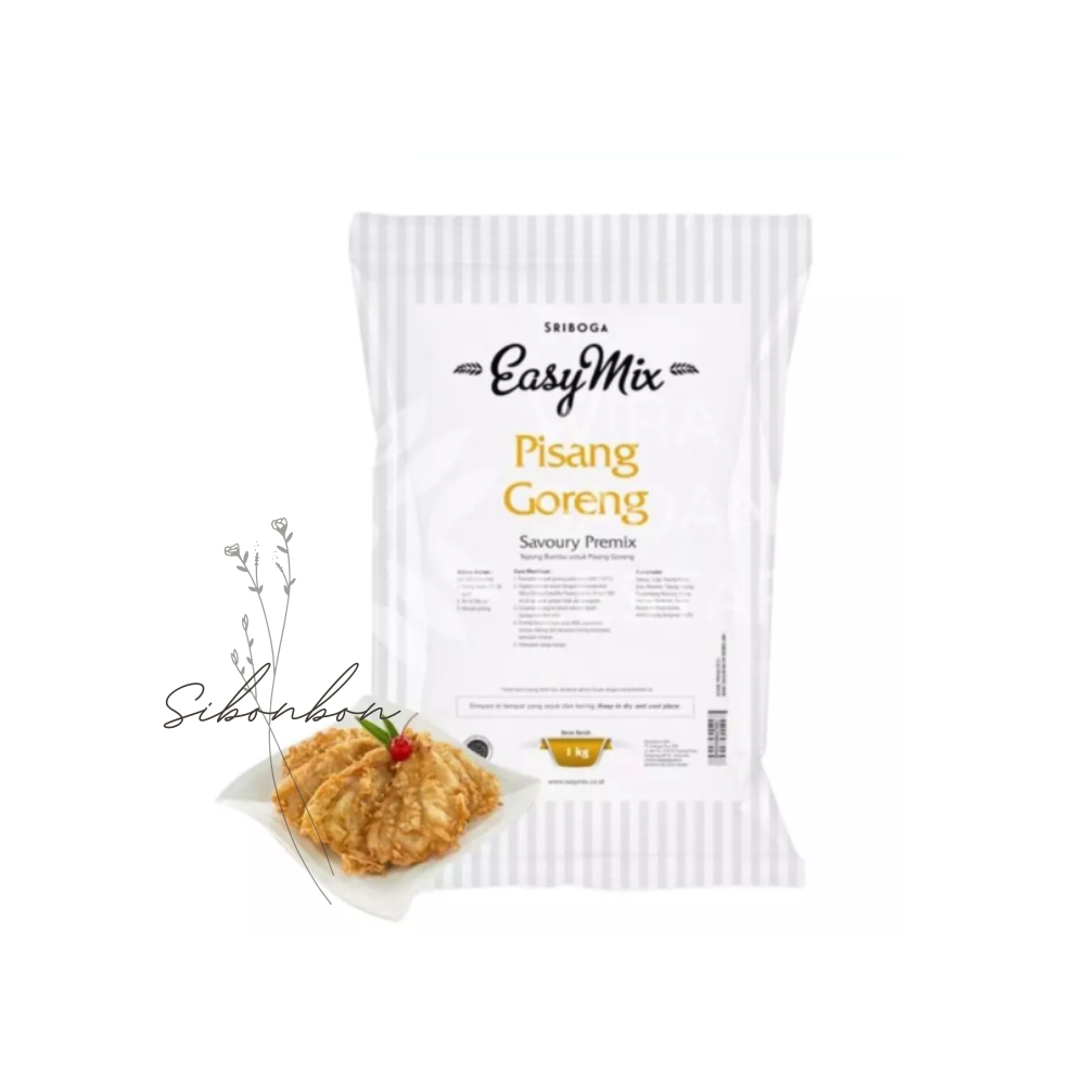 

Easy Mix Pisang Goreng 1Kg Sriboga / Tepung Termurah