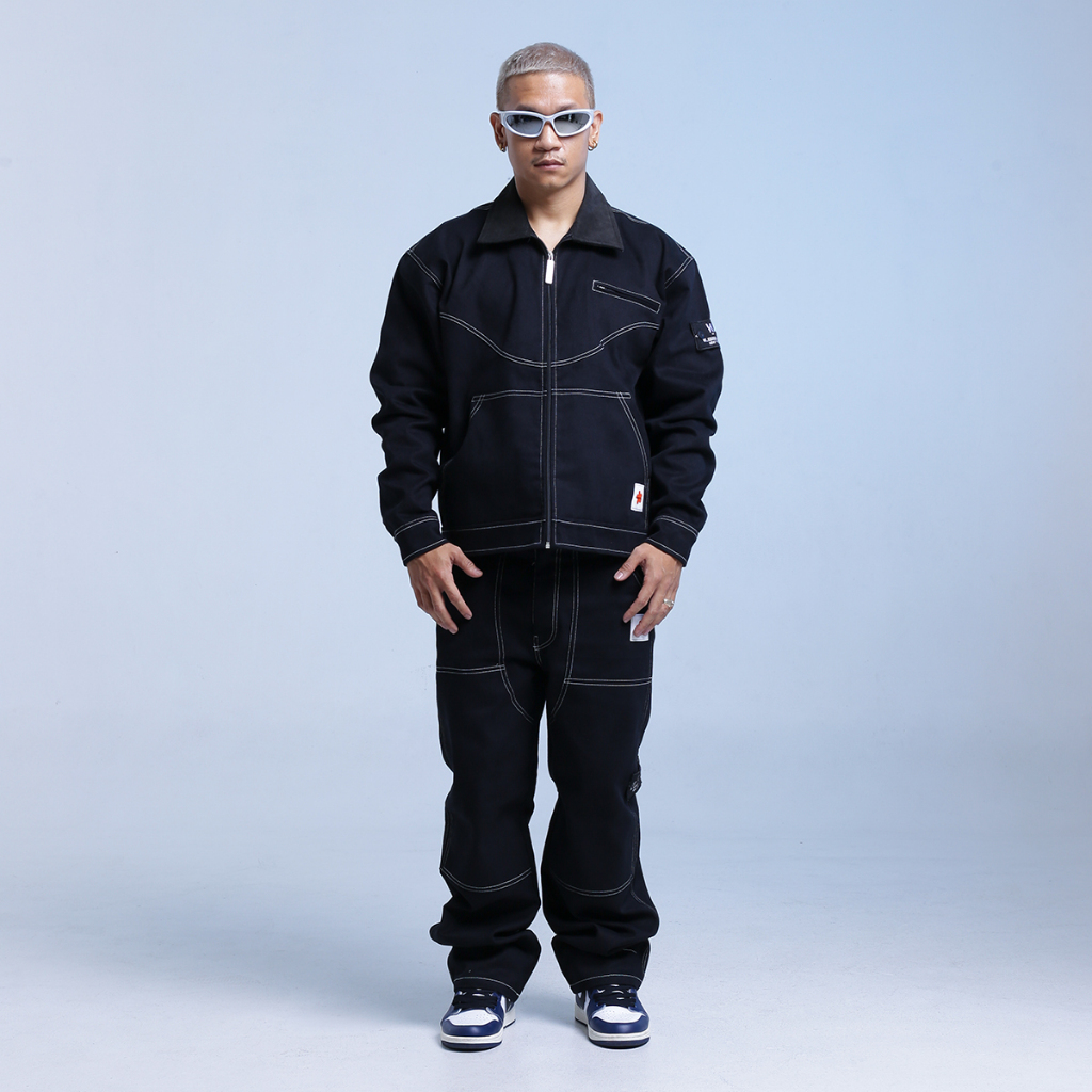 W.Essentiels Dresden Work Jacket Noir Black