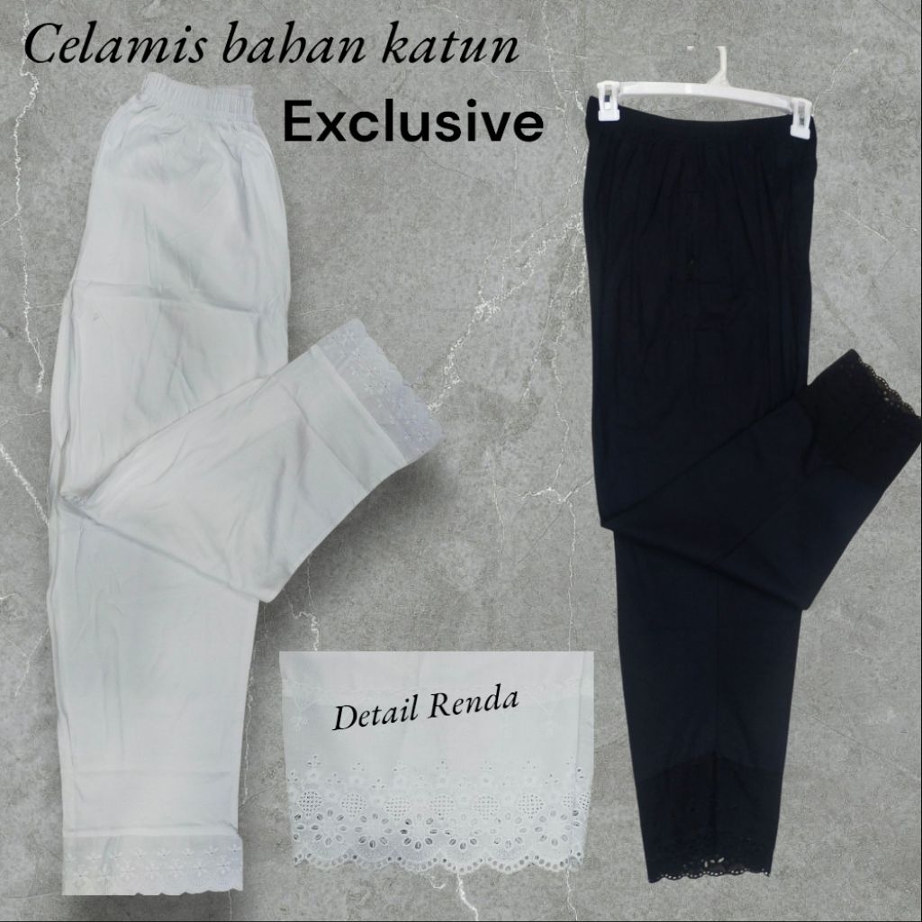 Celana Gamis renda wanita