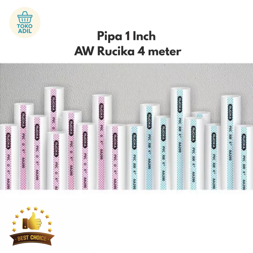 Pipa 1 Inch AW Rucika 4 meter
