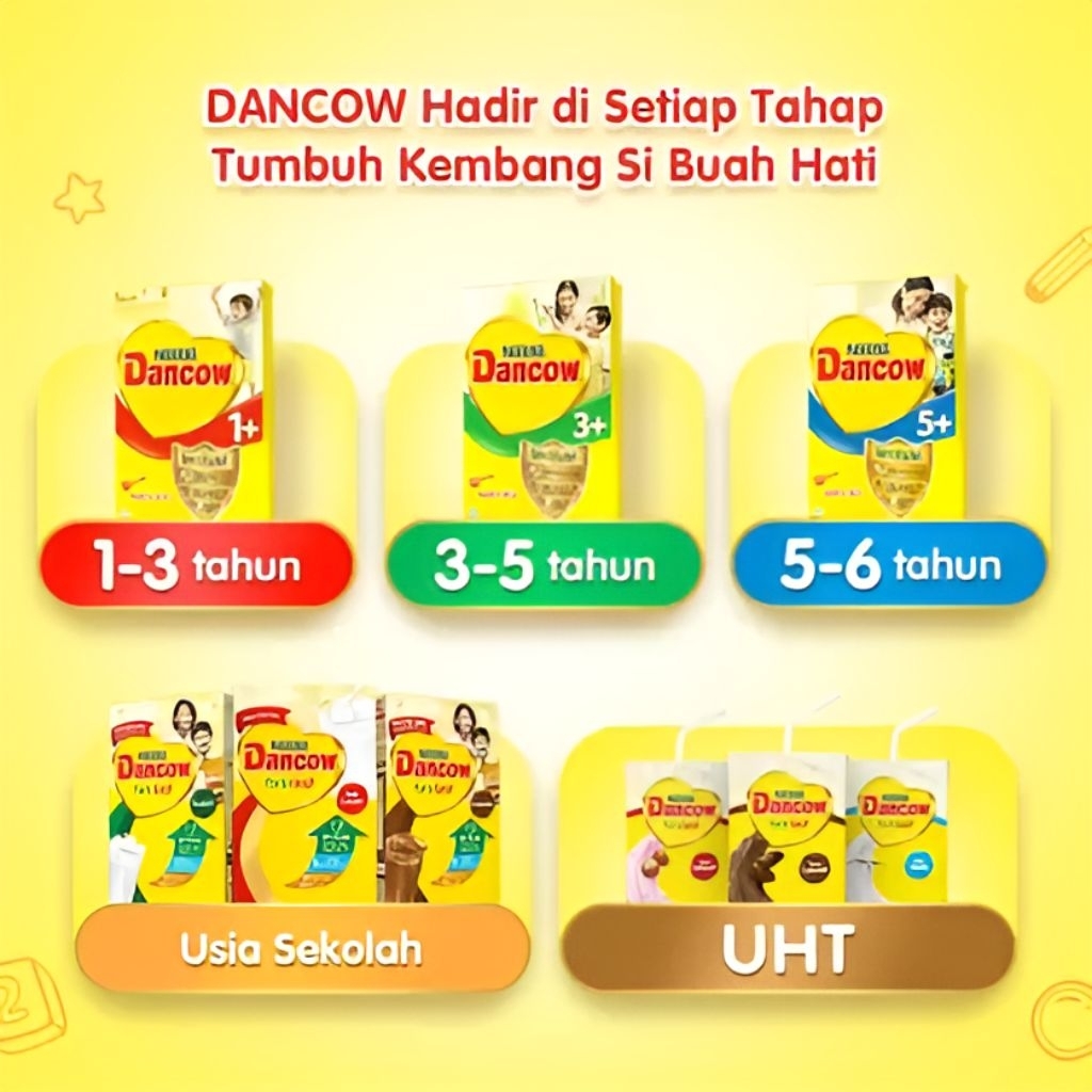 

[LARISDA] PROMO DANCOW 195G 1+, 3+, 5+, FORTIGRO