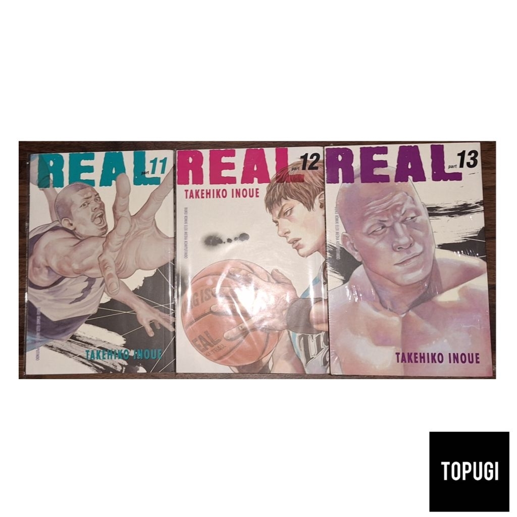 Komik Real SET Vol. 11 12 13 (Takehiko Inoue)