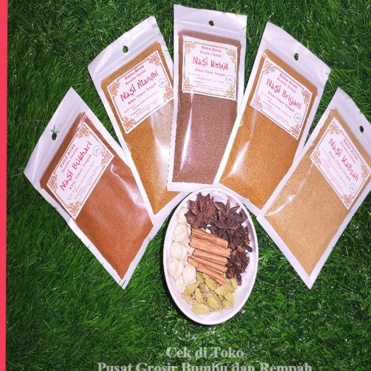 

20gr bumbu nasi kebuli bisa utk 1Liter beras Grosir / Pusat kebuli Bogor