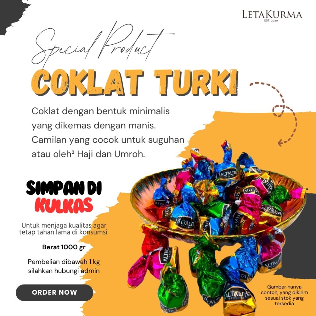 

COKLAT TURKI OLEH-OLEH HAJI UMROH