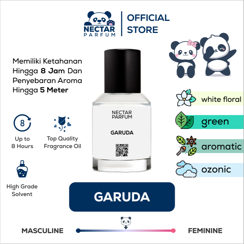 GARUDA - Nectar Parfum | Parfum Unisex Pria Wanita Original | Eau De Parfum EDP
