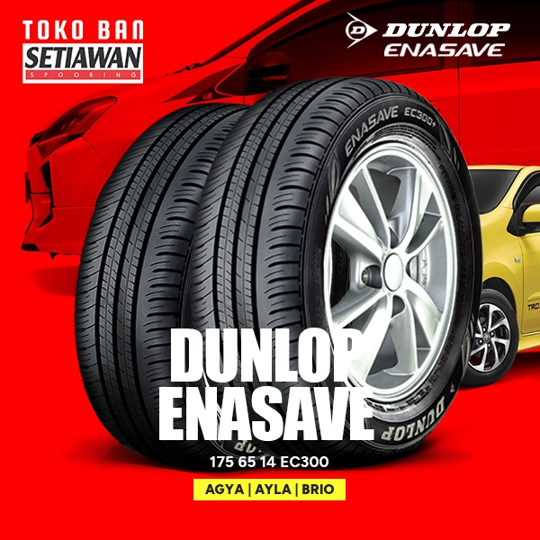Ban Mobil Agya / Ayla / Brio 175/65 R14 Dunlop EC300