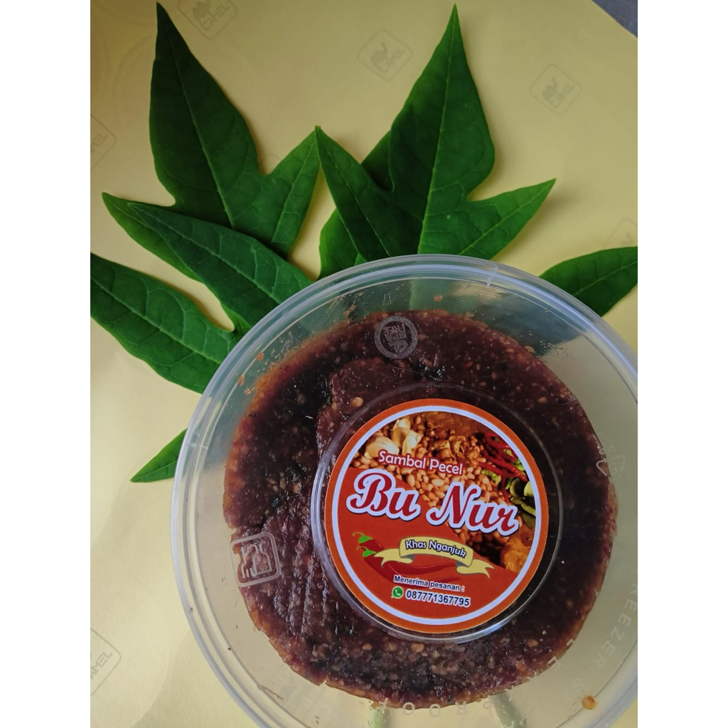 

BUMBU SAMBAL PECEL BY BU NUR