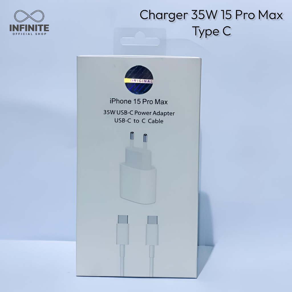Charger Kabel Data Iphone Type C 35W Super Fast Charging Cable Hp iPhone 15 Handphone