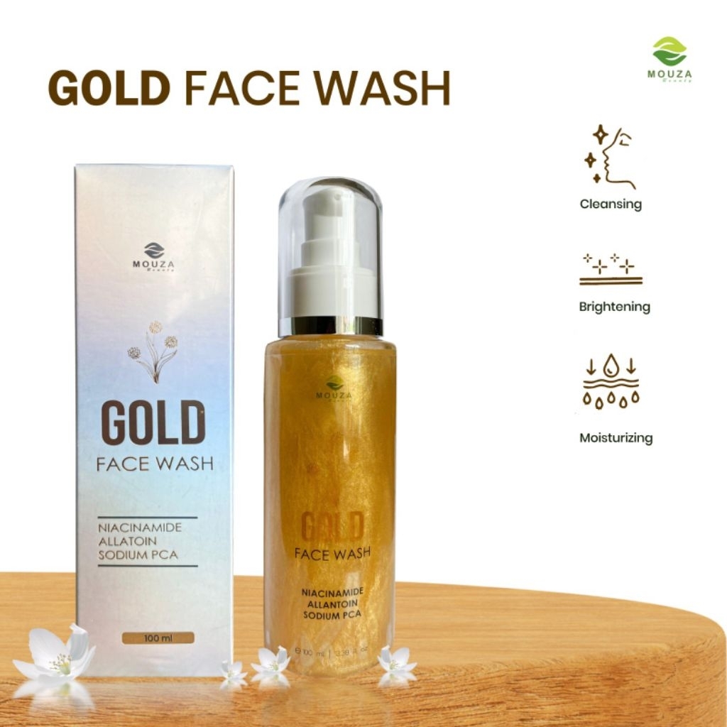 MOUZA Beauty Gold Face Wash