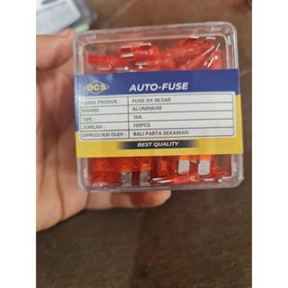 FUSE DX BESAR 10 AMPERE SEKRING BESAR ISI 100