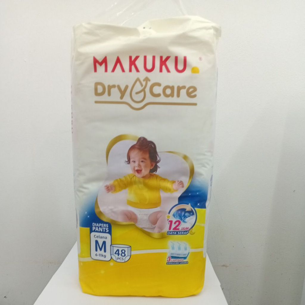 PEMPERS MAKUKU DRY CARE PANTS M 48S