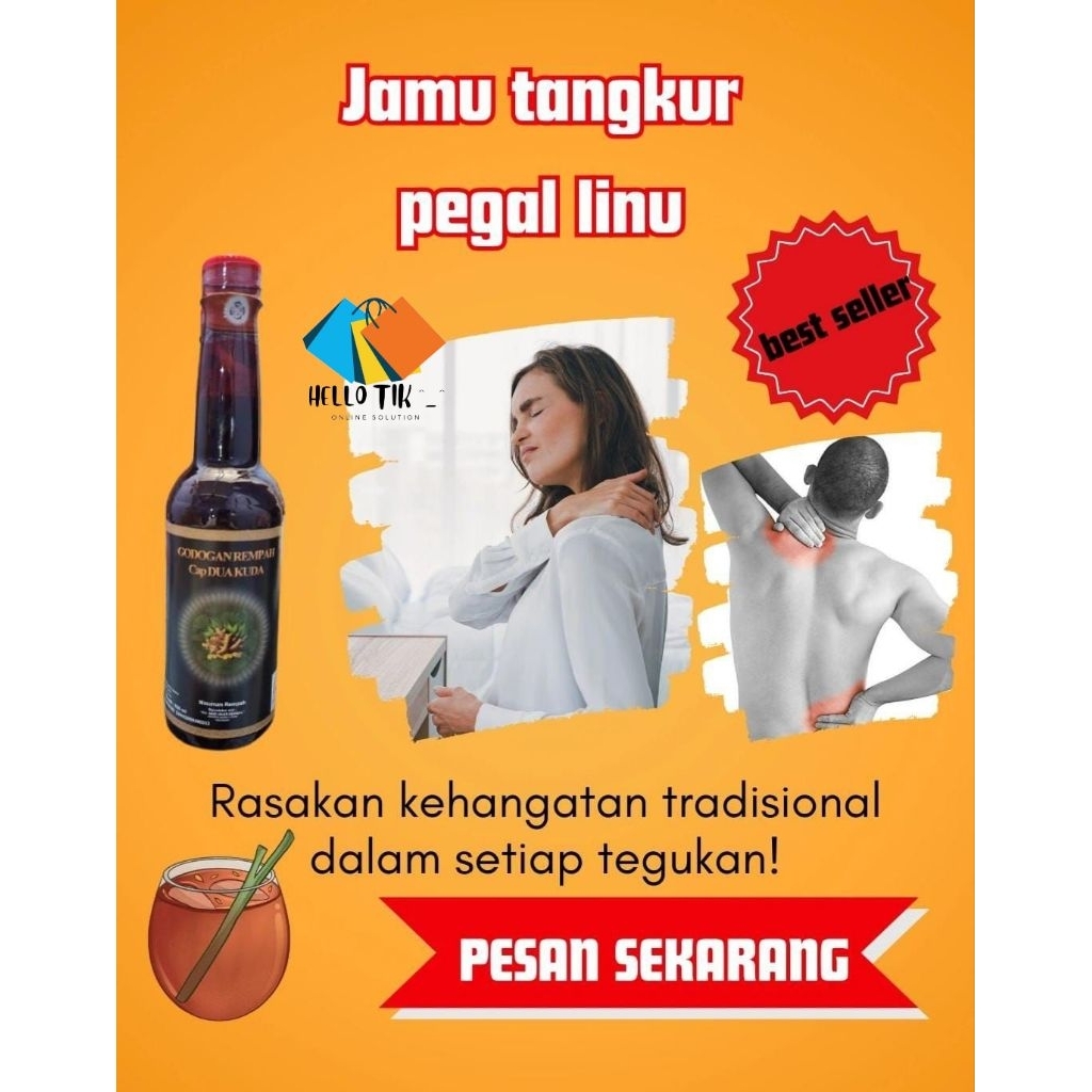 

Jamu Tangkur Gingseng Tradisional Pegal Linu 650ml